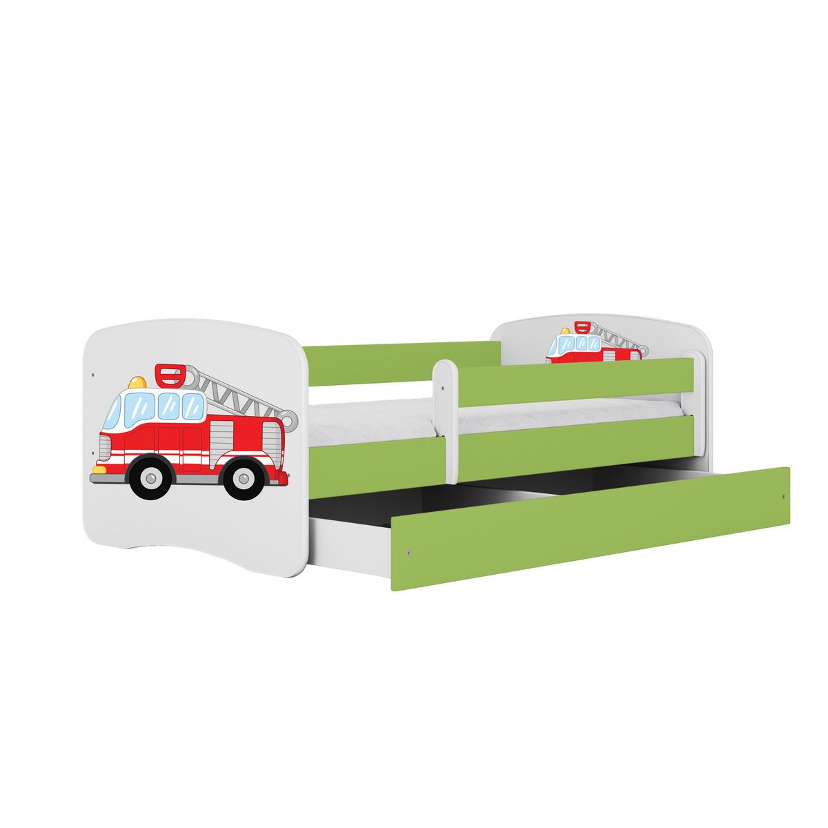 Kinder-/Juniorbett Babydreams Inkl. Matratze 80x160 - Birkefarben/Weiß, MODERN, Holz/Holzwerkstoff (80/160cm) - MID.YOU