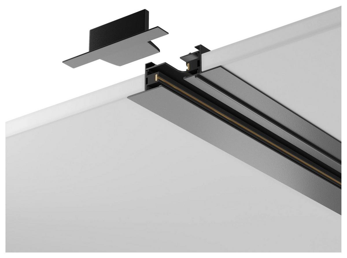 Schienensystem Track System Unity - Schwarz, Basics, Metall (6/2/200cm) - MAYTONI