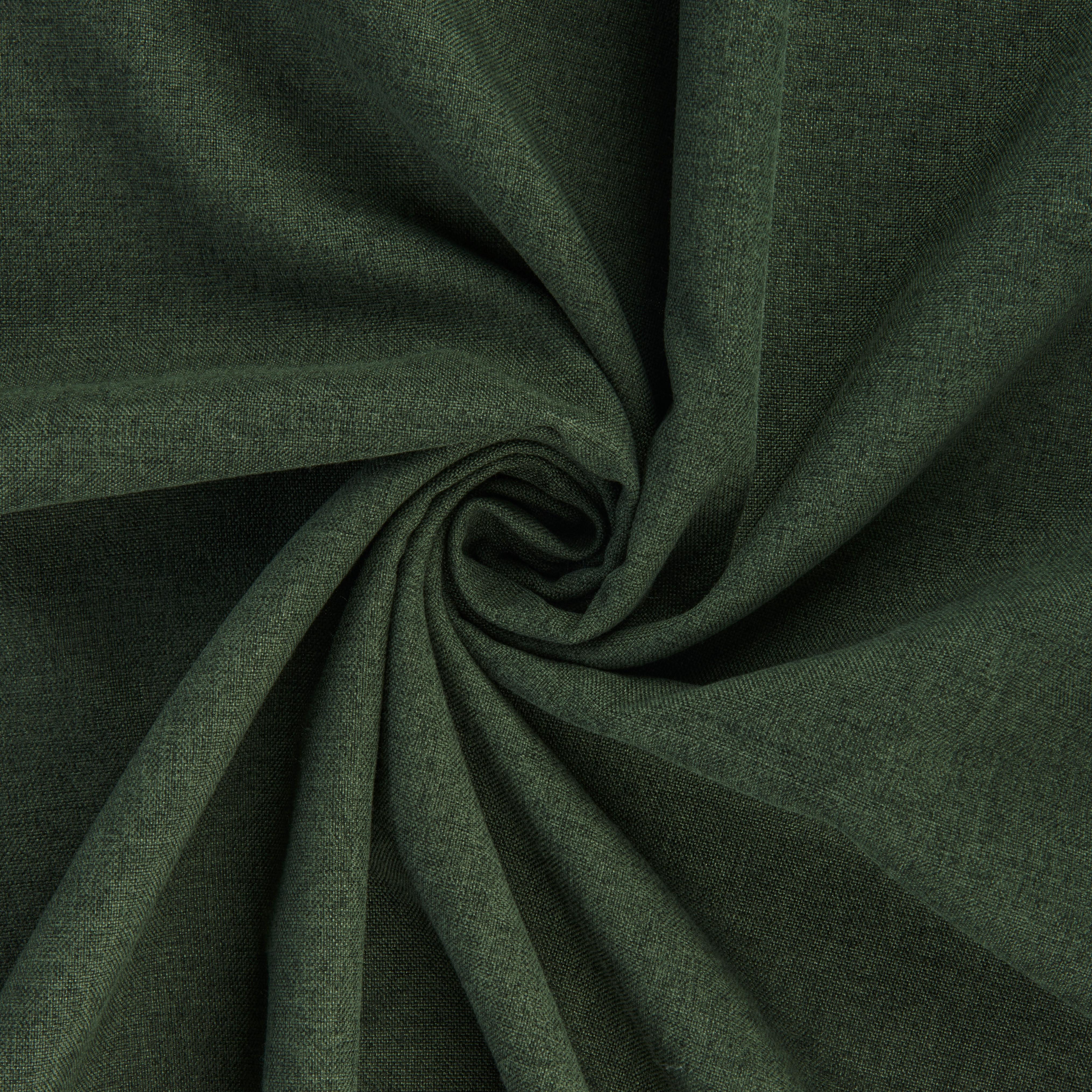 HOTOVÝ ZÁVĚS ULRICH 175CM - tmavě zelená, textil (135/175cm) - Modern Living