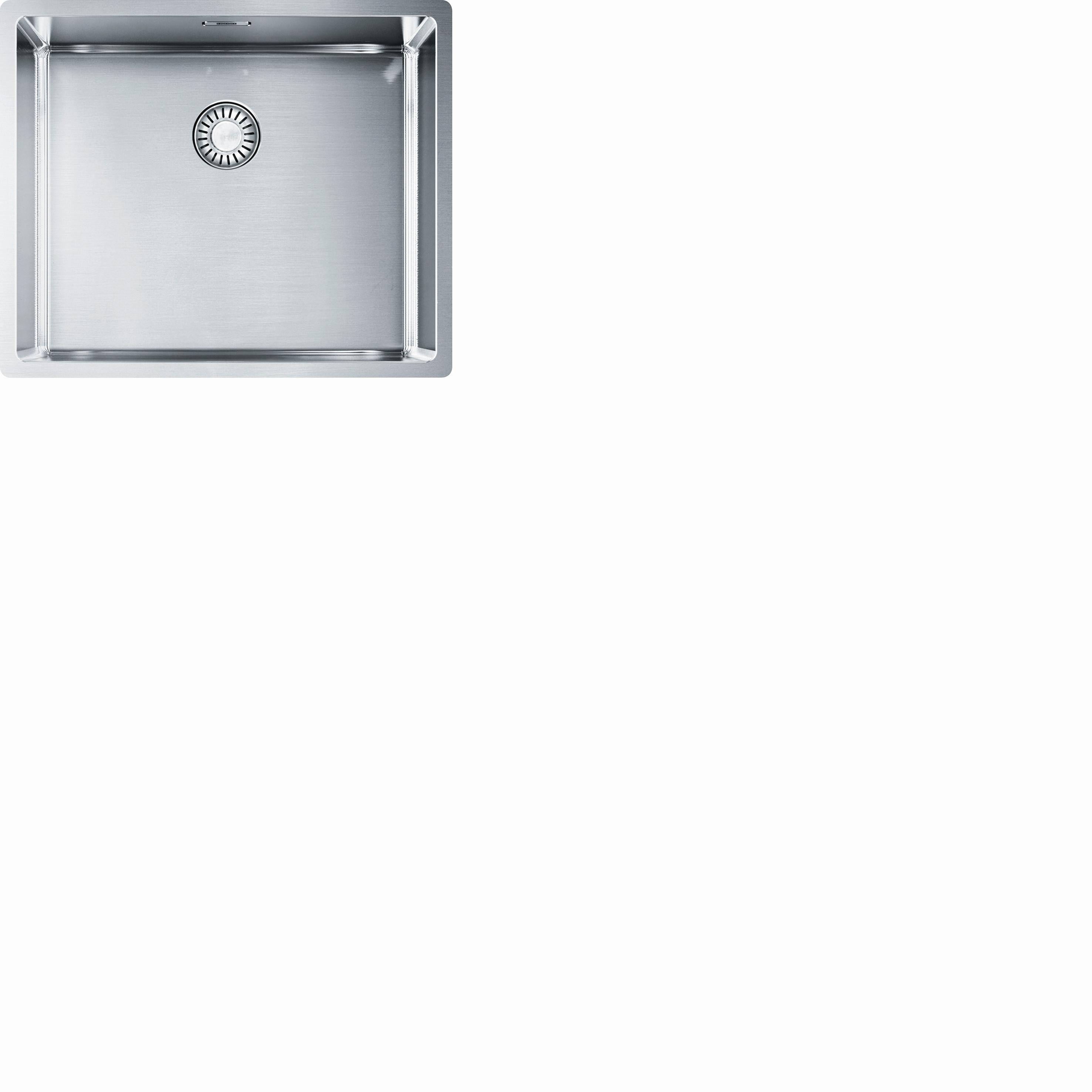 Spüle Bxx 110-50 - Edelstahlfarben, Basics, Metall (69/59/27cm) - Franke