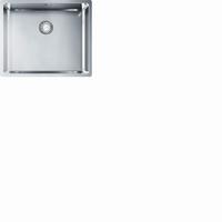 Spüle Bxx 110-50 - Edelstahlfarben, Basics, Metall (69/59/27cm) - Franke