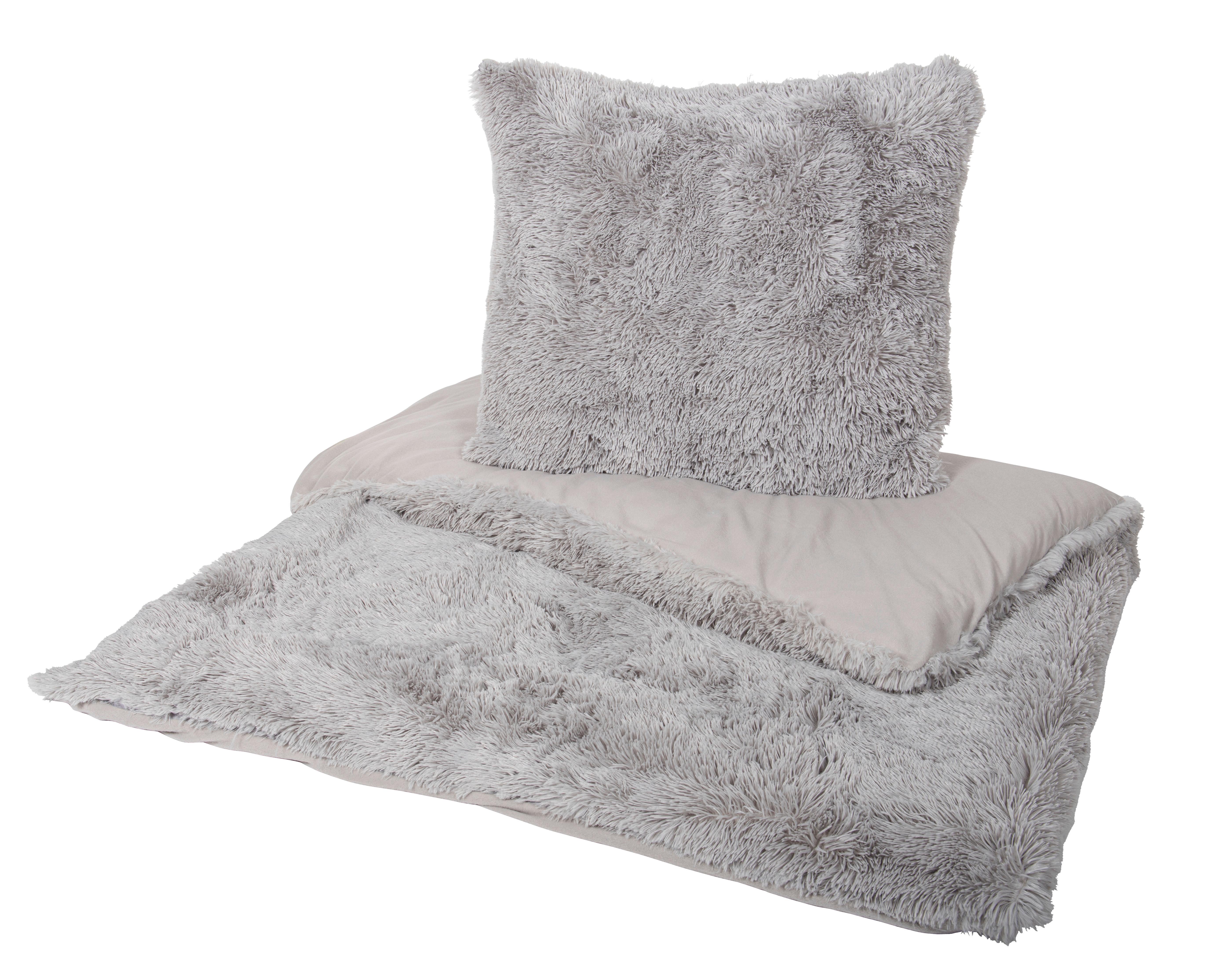 Bettwäsche 140x200 Cm Billy Silberfarben