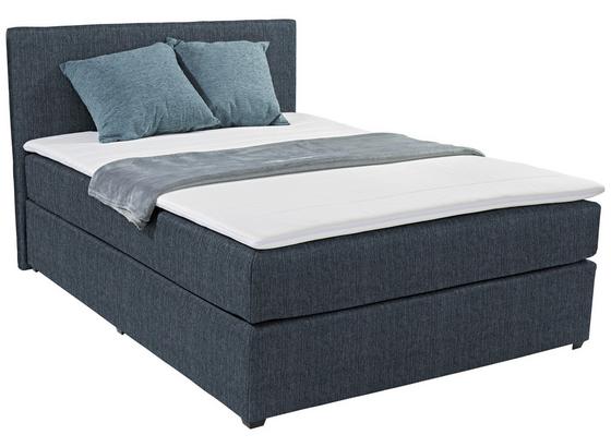 Boxspringbett Titania 140x200 - Schwarz/Grau, KONVENTIONELL, Textil (140/200cm) Boxspringbett Titania 140x200 - Schwarz/Grau, KONVENTIONELL, Textil (140/200cm)