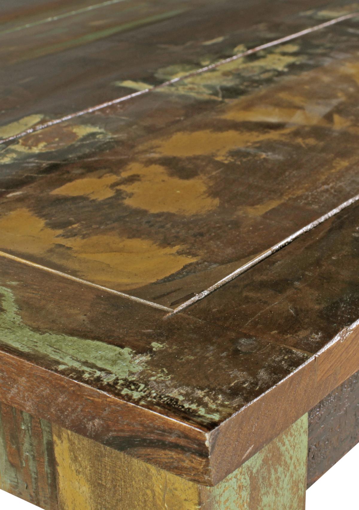 Esstisch Echtholz Kalkutta 80x80 Cm Braun - Braun, MODERN, Holz (80/80/76cm) - MID.YOU