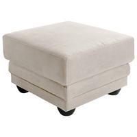 Polsterhocker Nebolo Sandfarben - Sandfarben/Schwarz, Design, Textil (65/46/65cm) - Livetastic