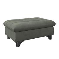 Hocker Gemini Grün, B:108cm - Chromfarben/Grün, KONVENTIONELL, Textil (108/46/108cm)