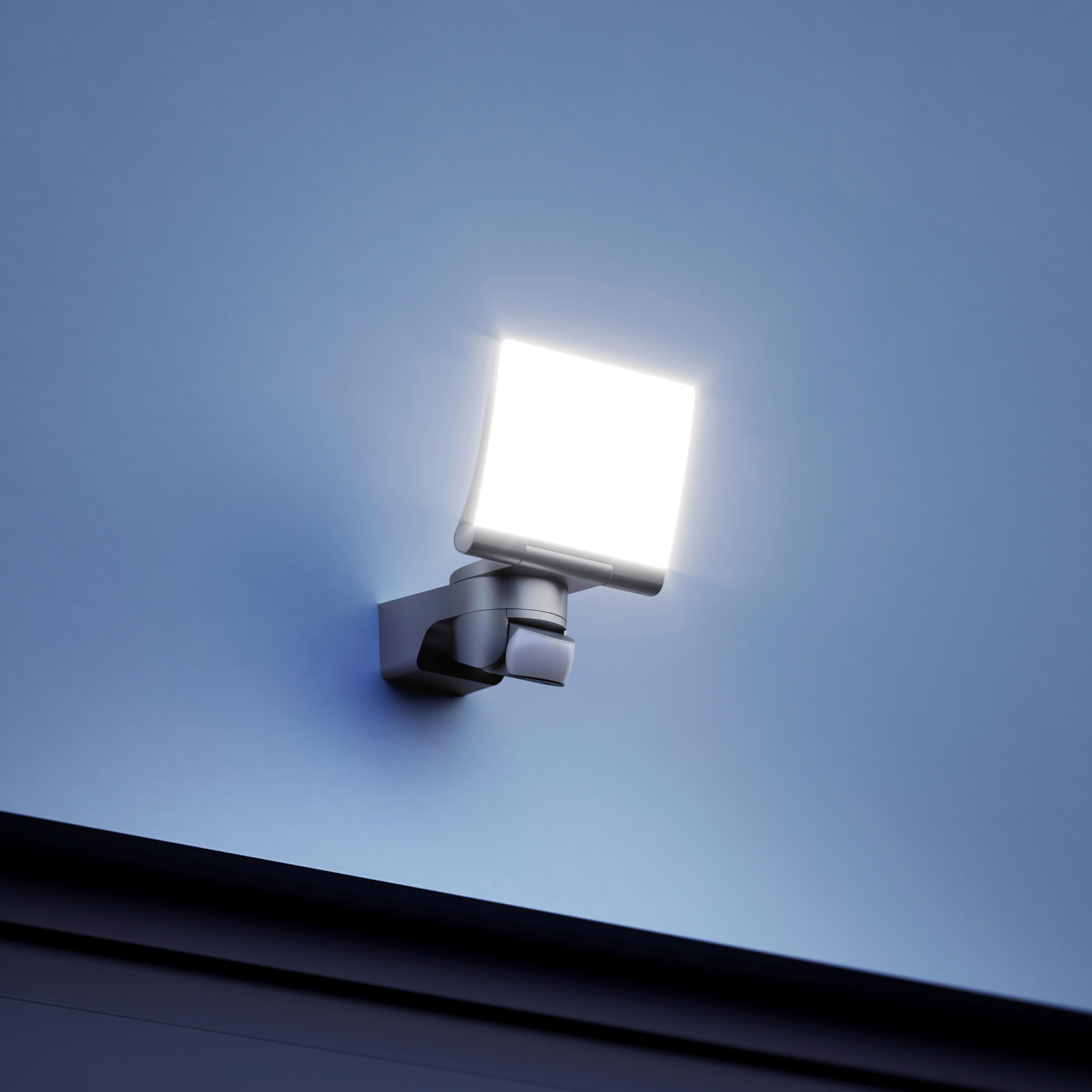 Led-außenleuchte Led Strahler Xled Home 2 Xl S - Graphitfarben, Basics, Kunststoff (16,1/18/24cm) - Steinel