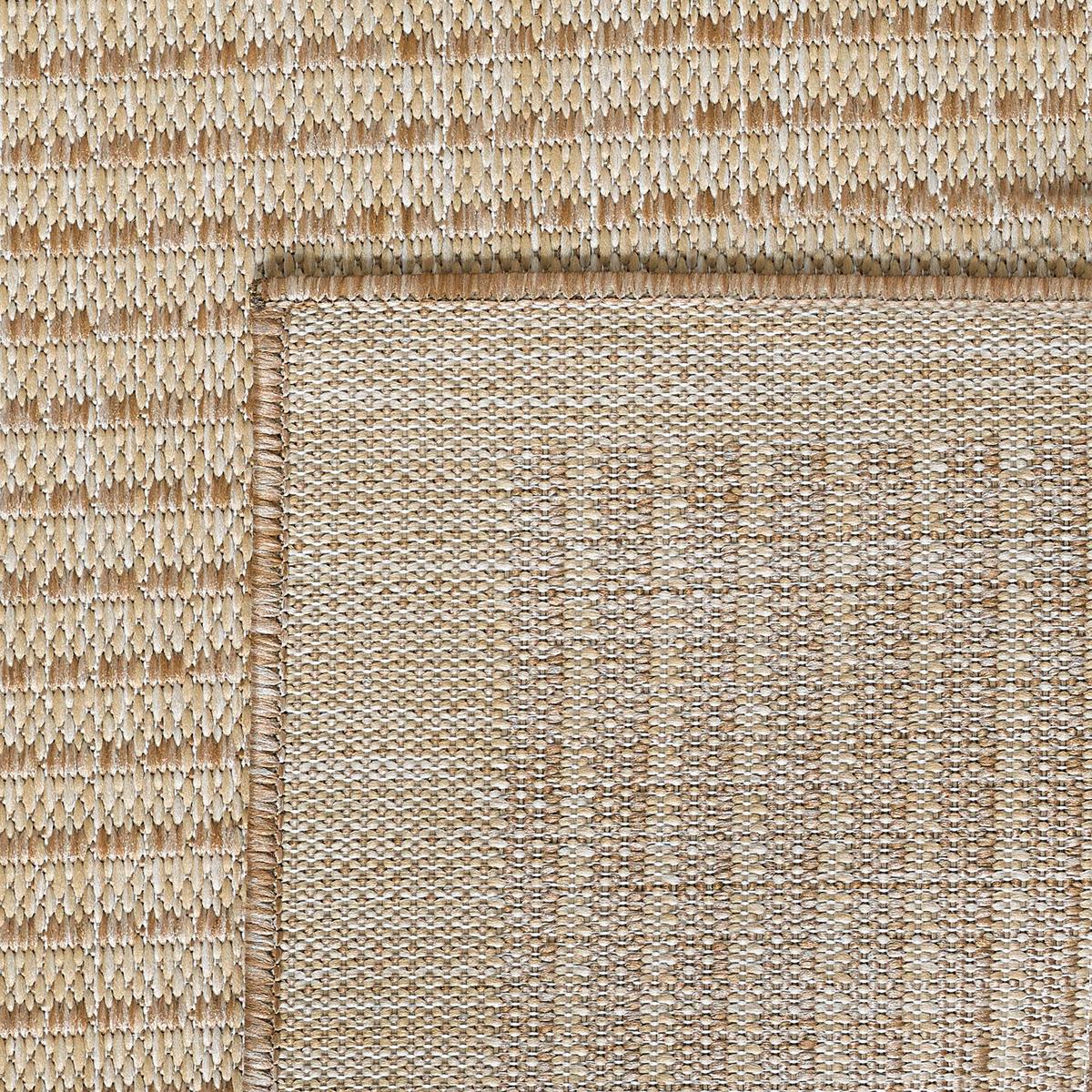Outdoor-Teppich Giza Beige 160x230 cm, In- & Outdoor - Beige, Basics, Textil (160/230cm) - Novel