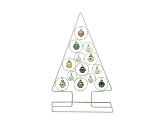 Dekoračný Strom Christmas Tree - biela, Štýlový, kov (58cm) - Mömax modern living Dekoračný Strom Christmas Tree - biela, Štýlový, kov (58cm) - Mömax modern living
