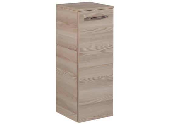 Midischrank B. Clever 30,5 cm Esche - Eschefarben, MODERN, Glas/Holzwerkstoff (30,5/81/32cm) - Fackelmann Midischrank B. Clever 30,5 cm Esche - Eschefarben, MODERN, Glas/Holzwerkstoff (30,5/81/32cm) - Fackelmann