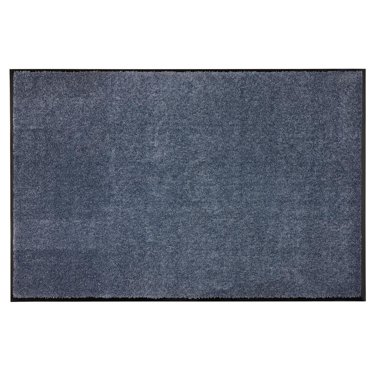 DVEŘNÍ ROHOŽKA Fortuna 3, 80/120cm, šedomodrá - šedá, Moderní (80/120cm) - Modern Living