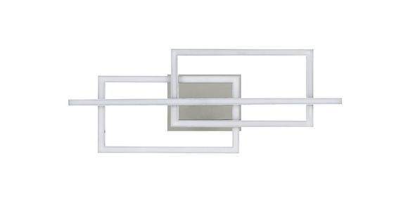 Led-deckenleuchte Nevi - Chromfarben/Silberfarben, MODERN, Kunststoff/Metall (63/24,5/7,7cm) - Luca Bessoni