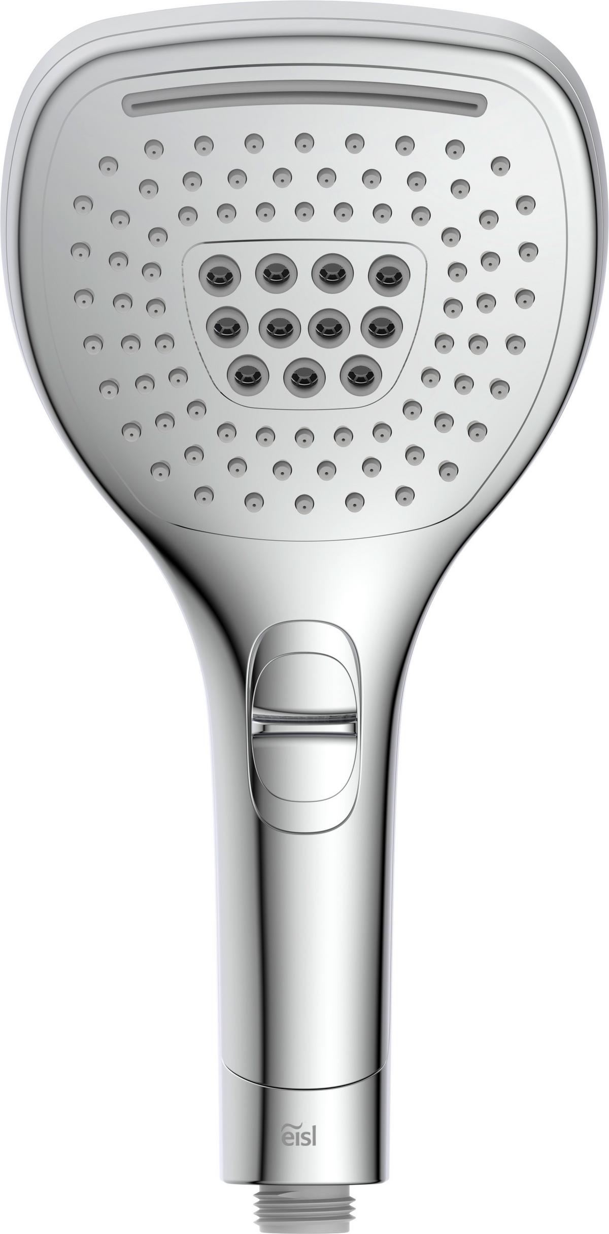 Handbrause Sommerregen 3-Fach verstellbar,chromfarben - Chromfarben, KONVENTIONELL, Kunststoff (12/25cm)