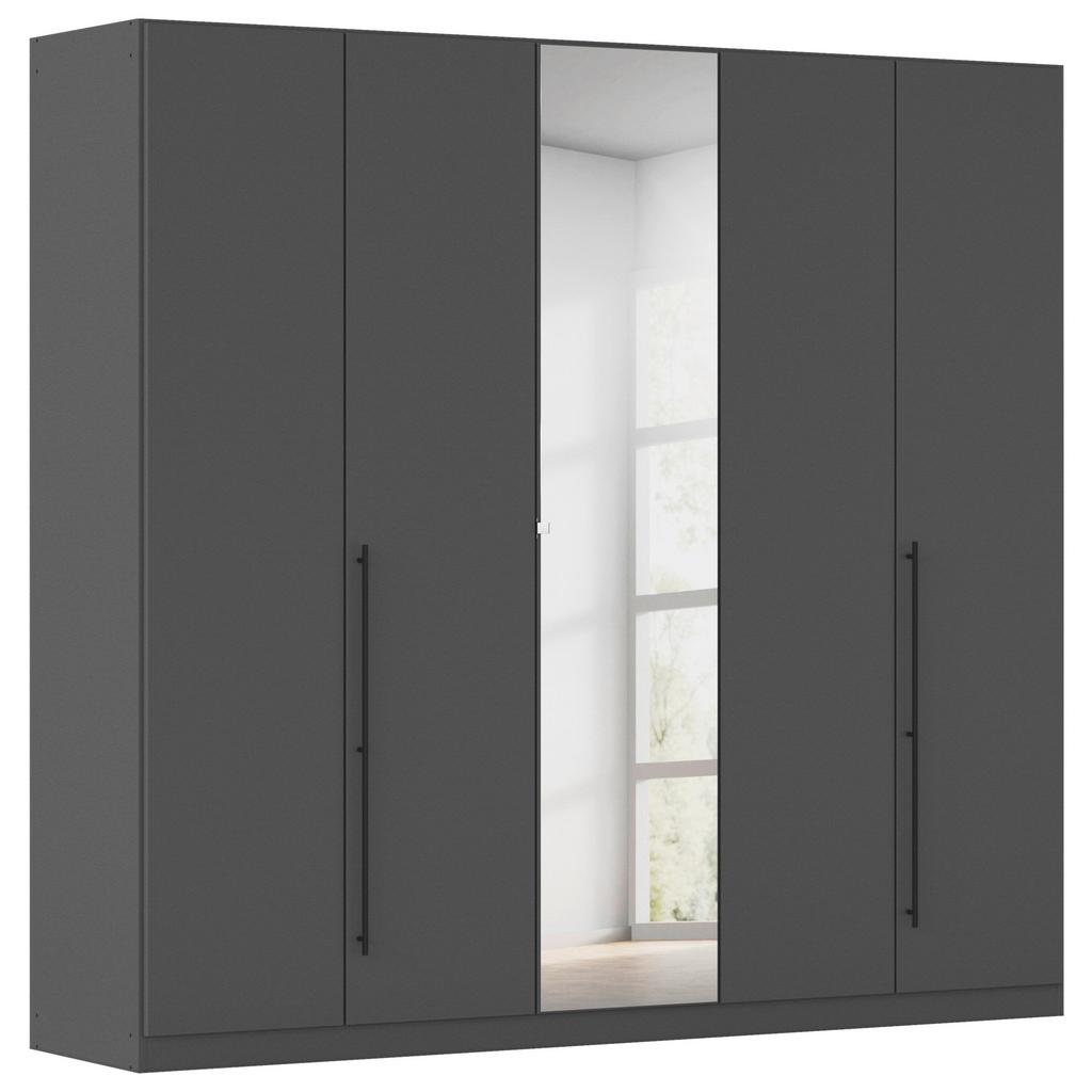 Kleiderschrank Safari mit Spg. Grau B: 226cm