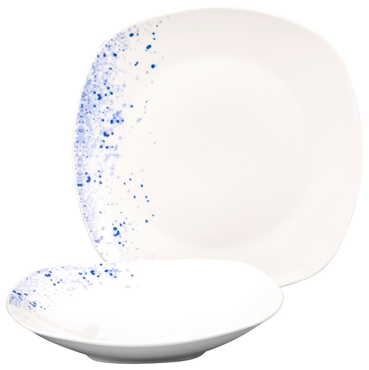 Tafelservice Patrisha - Weiß, Basics, Keramik - Luca Bessoni