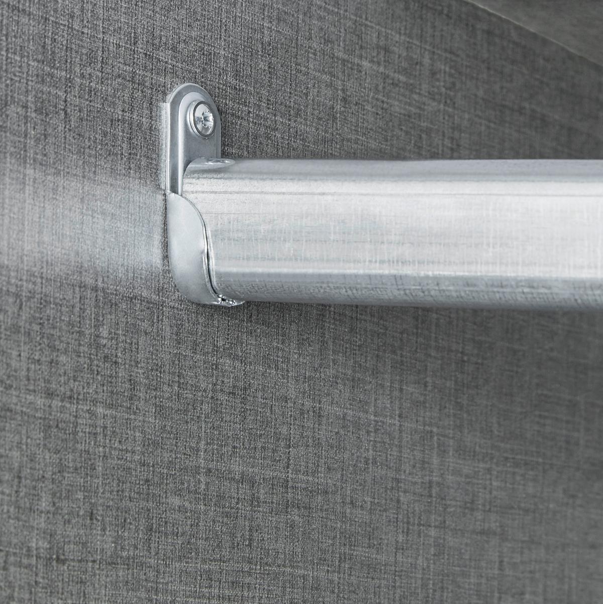 Schwebetürenschrank 270cm Alicante, Alpinlook/Betonoxid - Fichtefarben/Eichefarben, MODERN, Holzwerkstoff (270/210/60cm) - Luca Bessoni