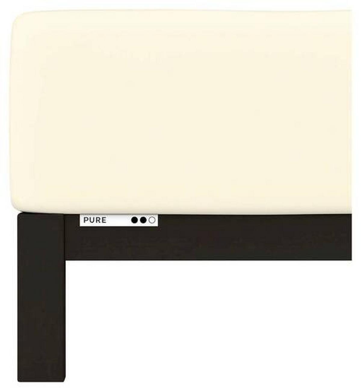 Boxspring-spannleintuch Pure Boxspring - Hellgelb, Basics, Textil (140-160/200-220cm) - Schlafgut