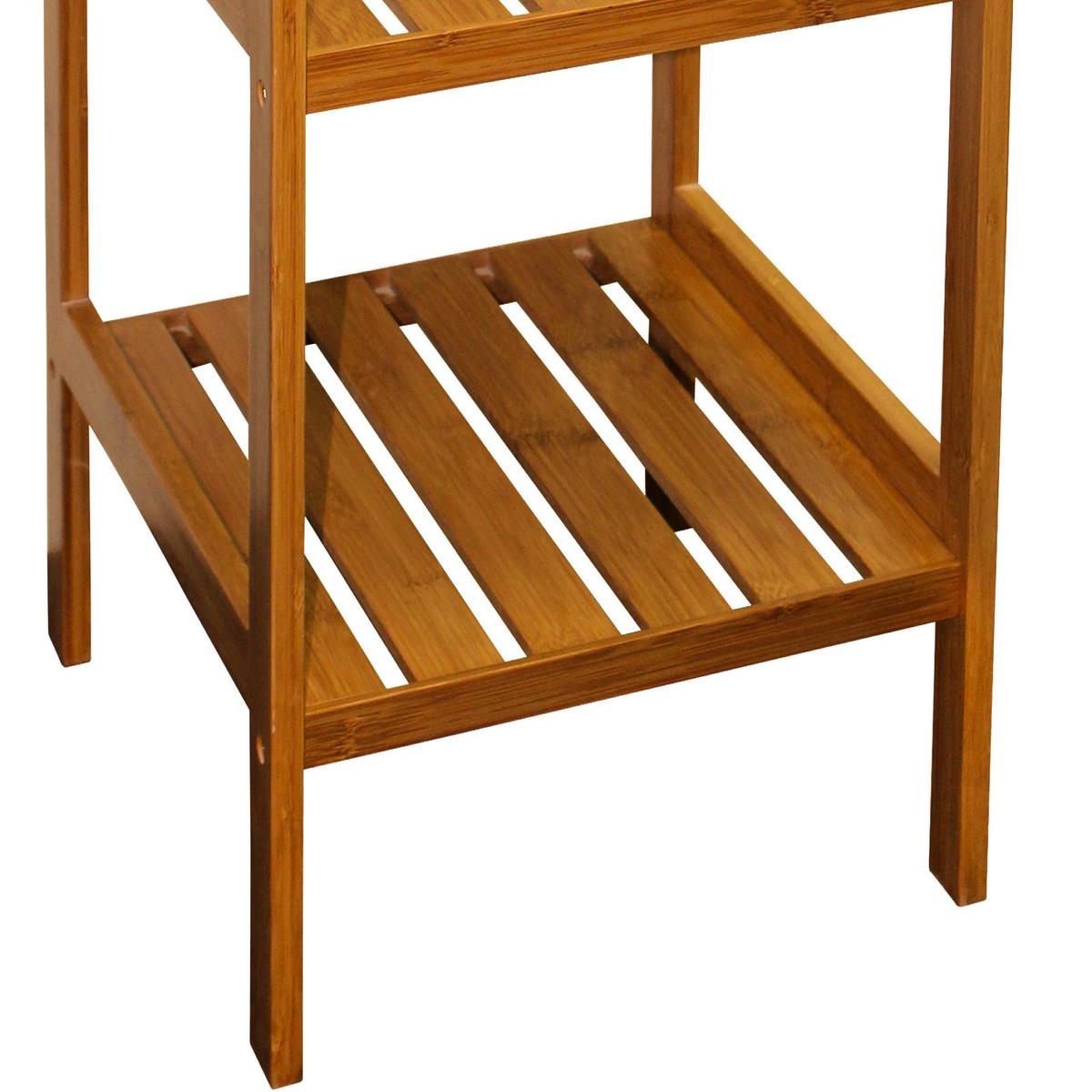 Regal Franz B 35cm, Bambus Natur - Naturfarben, MODERN, Holz (35/86/34cm)