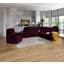Wohnlandschaft In L-Form Queenline A 257x266 cm - Weinrot/Schwarz, KONVENTIONELL, Holz/Holzwerkstoff (257/266cm) - James Wood Wohnlandschaft In L-Form Queenline A 257x266 cm - Weinrot/Schwarz, KONVENTIONELL, Holz/Holzwerkstoff (257/266cm) - James Wood