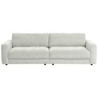 Big Sofa Be Comfy B: 264 cm Weiß - Schwarz/Weiß, MODERN, Textil (264/83/126cm) - Trendmanufaktur