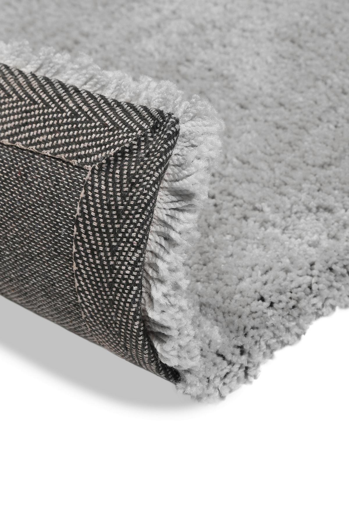 Hochflorteppich Emilia - Grau, Design, Textil (130/190cm) - WECON HOME BASIC