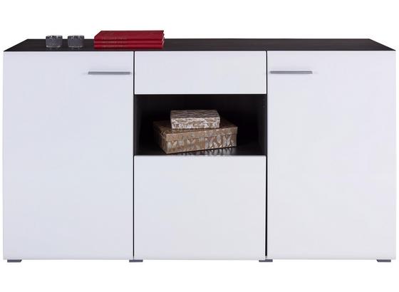 Sideboard Enzo B:173cm Weiß/ North Wood Black - Alufarben/Schwarz, MODERN, Holzwerkstoff (173/96,5/41,5cm) Sideboard Enzo B:173cm Weiß/ North Wood Black - Alufarben/Schwarz, MODERN, Holzwerkstoff (173/96,5/41,5cm)
