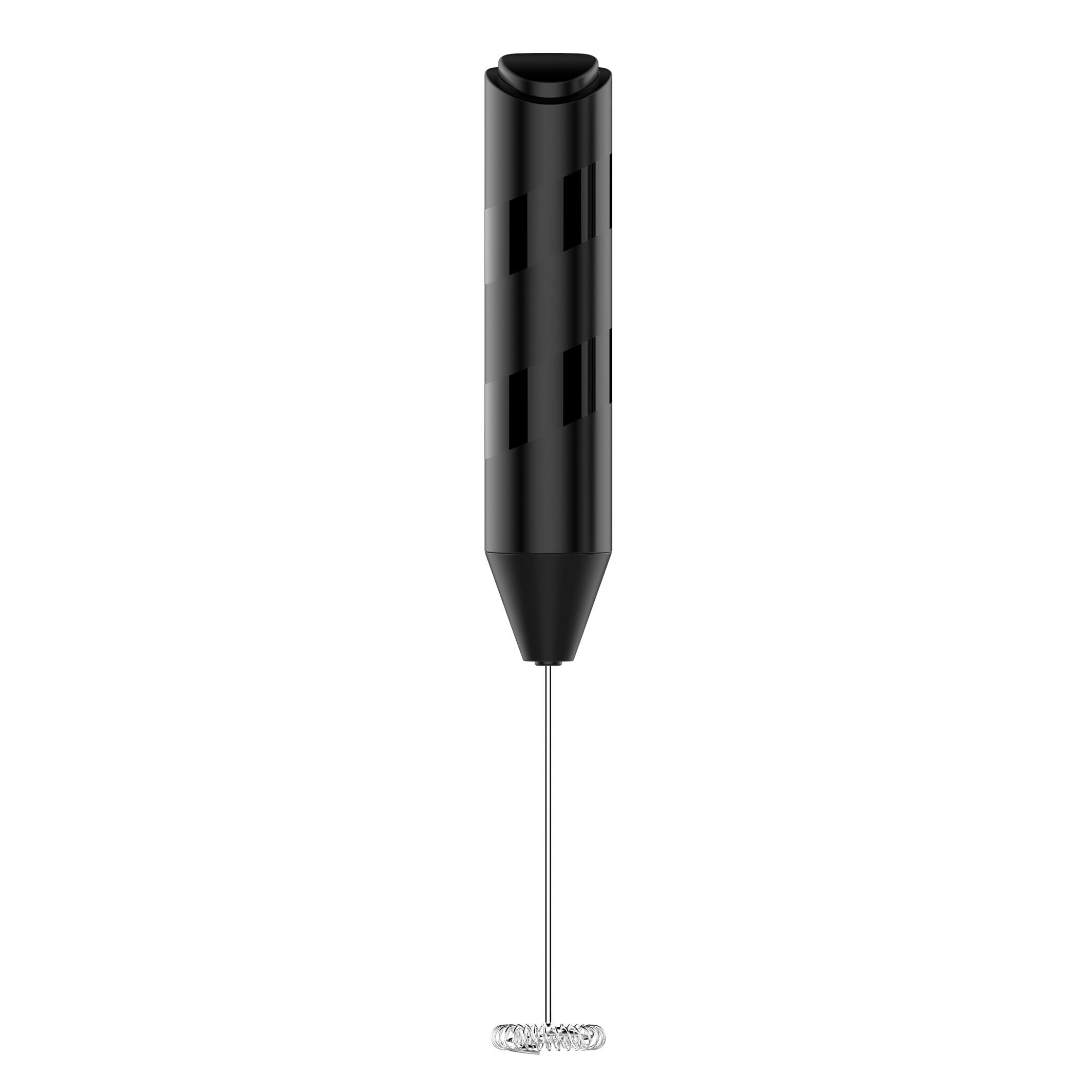 Milchschäumer Milky - Schwarz, Basics, Kunststoff/Metall (3.65/2.8/21.6cm) - Bono