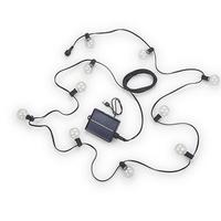 Lichterkette Mood Schwarz L: 570 Cm - Schwarz, KONVENTIONELL, Kunststoff (570cm)