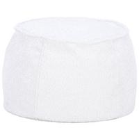 Hocker Lycylla Polyester Hellgrau Sitz Gepolstert - Hellgrau, MODERN, Textil (38/60cm)