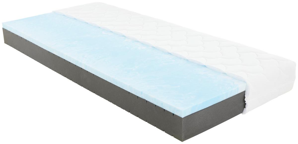 Matratze Moava 90x200 Cm H3 H: 19 Cm - Weiß, Textil (90/200cm) - Primatex