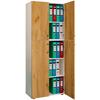 Aktenschrank Lona Weiß, Honigeiche Dekor B: 70cm - Honigeiche/Weiß, Design, Holzwerkstoff (70/183/39cm) - MID.YOU