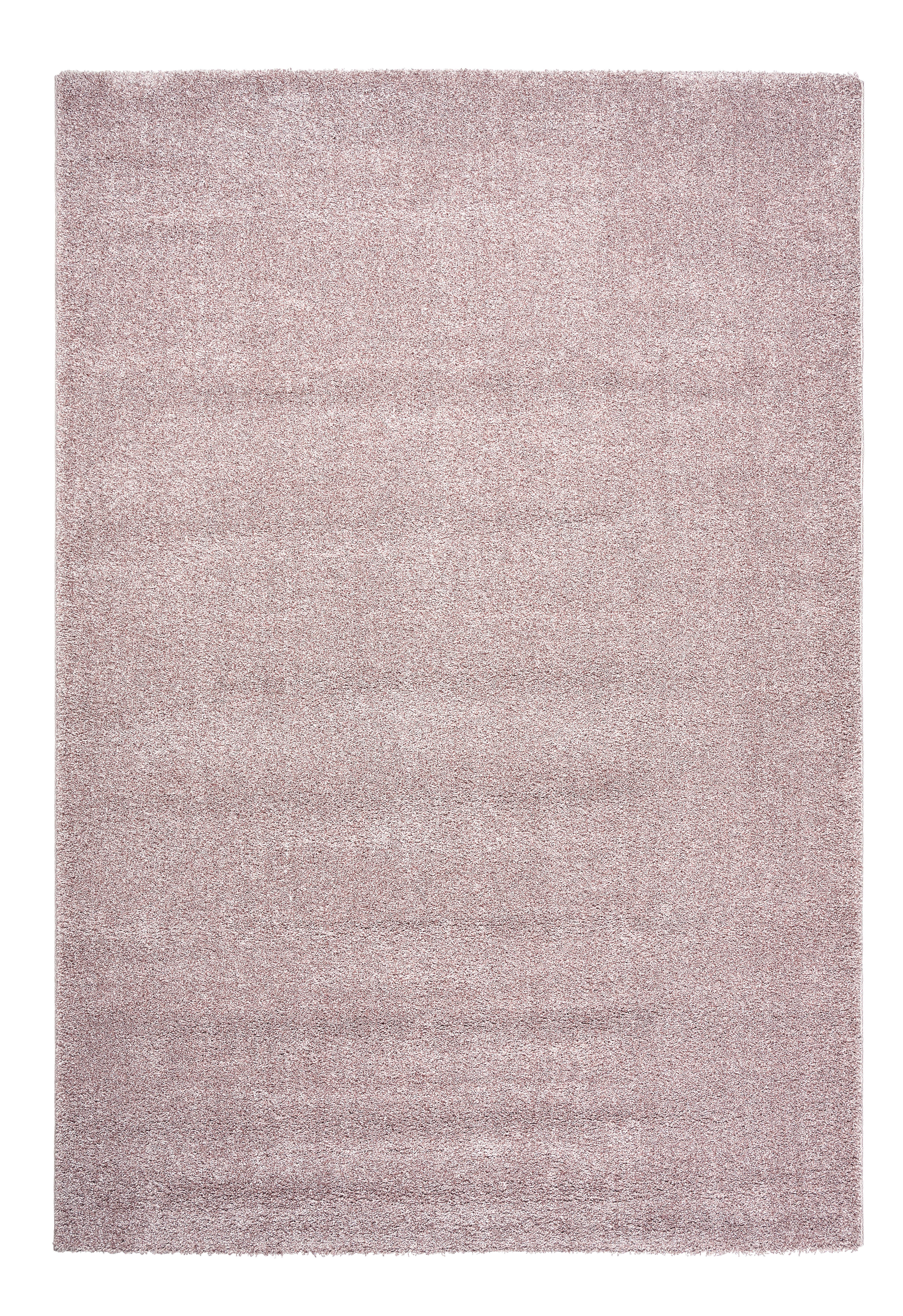 Tkaný Koberec Rubin 1, 80/150cm, Ružová - ružová, Romantický / Vidiecky, plast (80/150cm) - Modern Living
