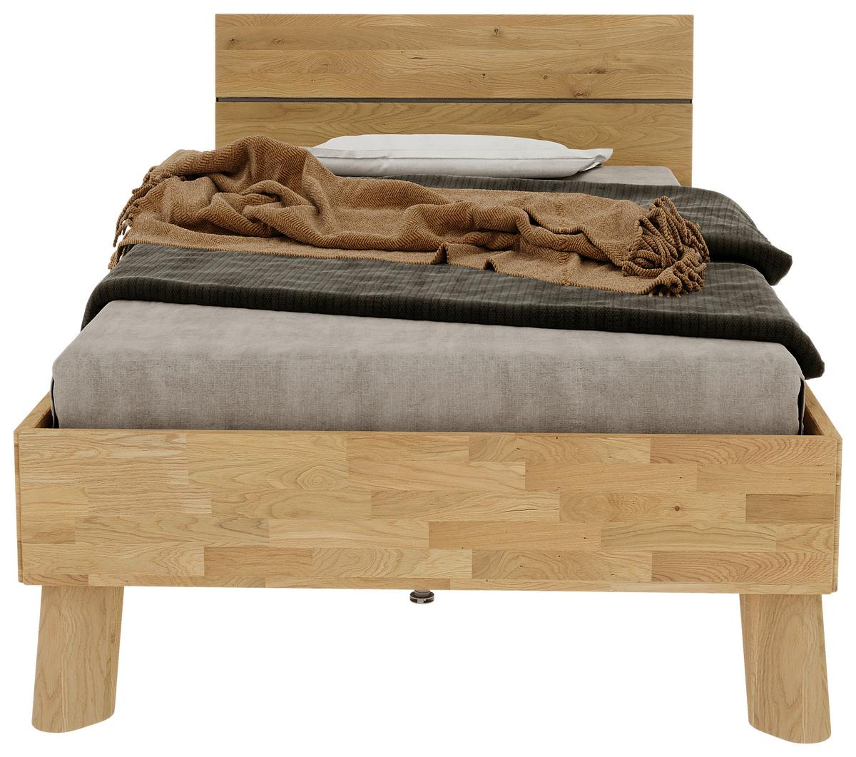 Bett Como Naturfarben 100x200cm - Naturfarben, MODERN, Holz (100/200cm) - MID.YOU
