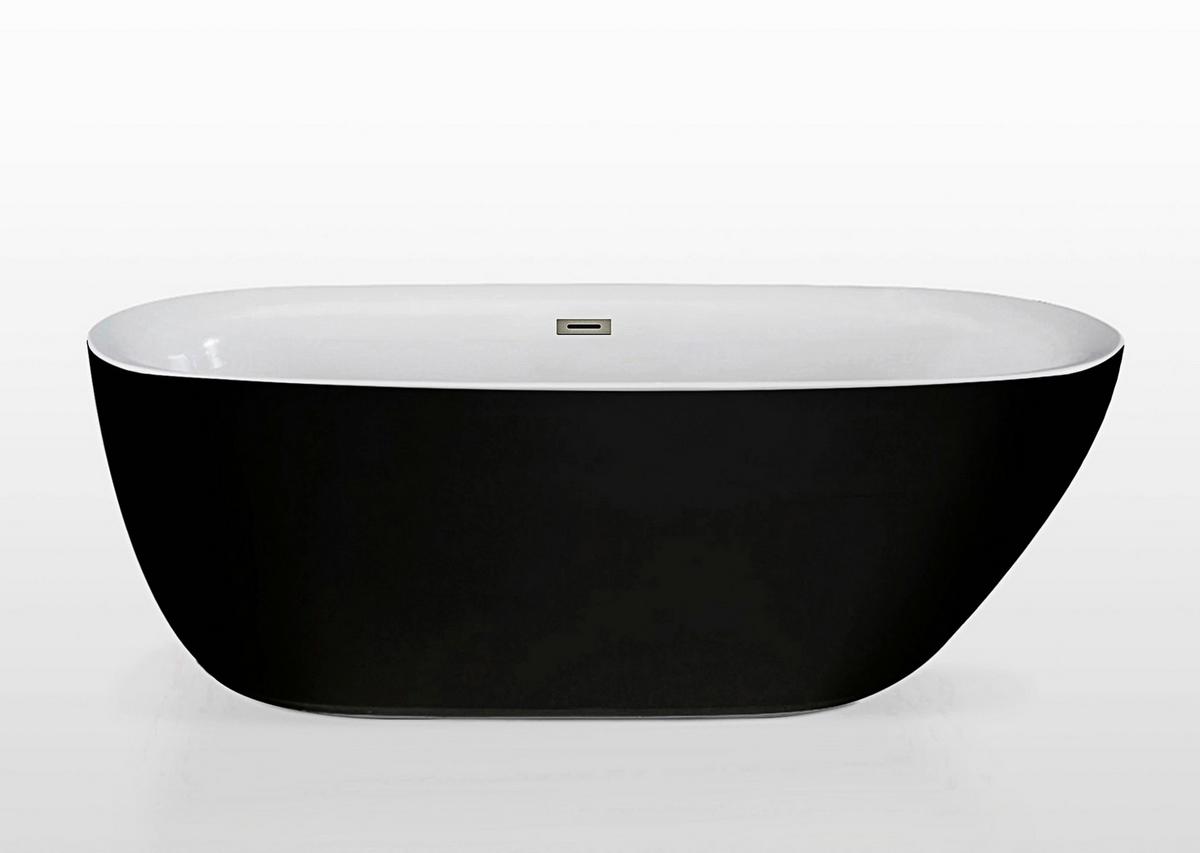 Badewanne Freist. Badewanne Melbourne - Weiß, KONVENTIONELL, Kunststoff (170/74/56cm) - Sanotechnik