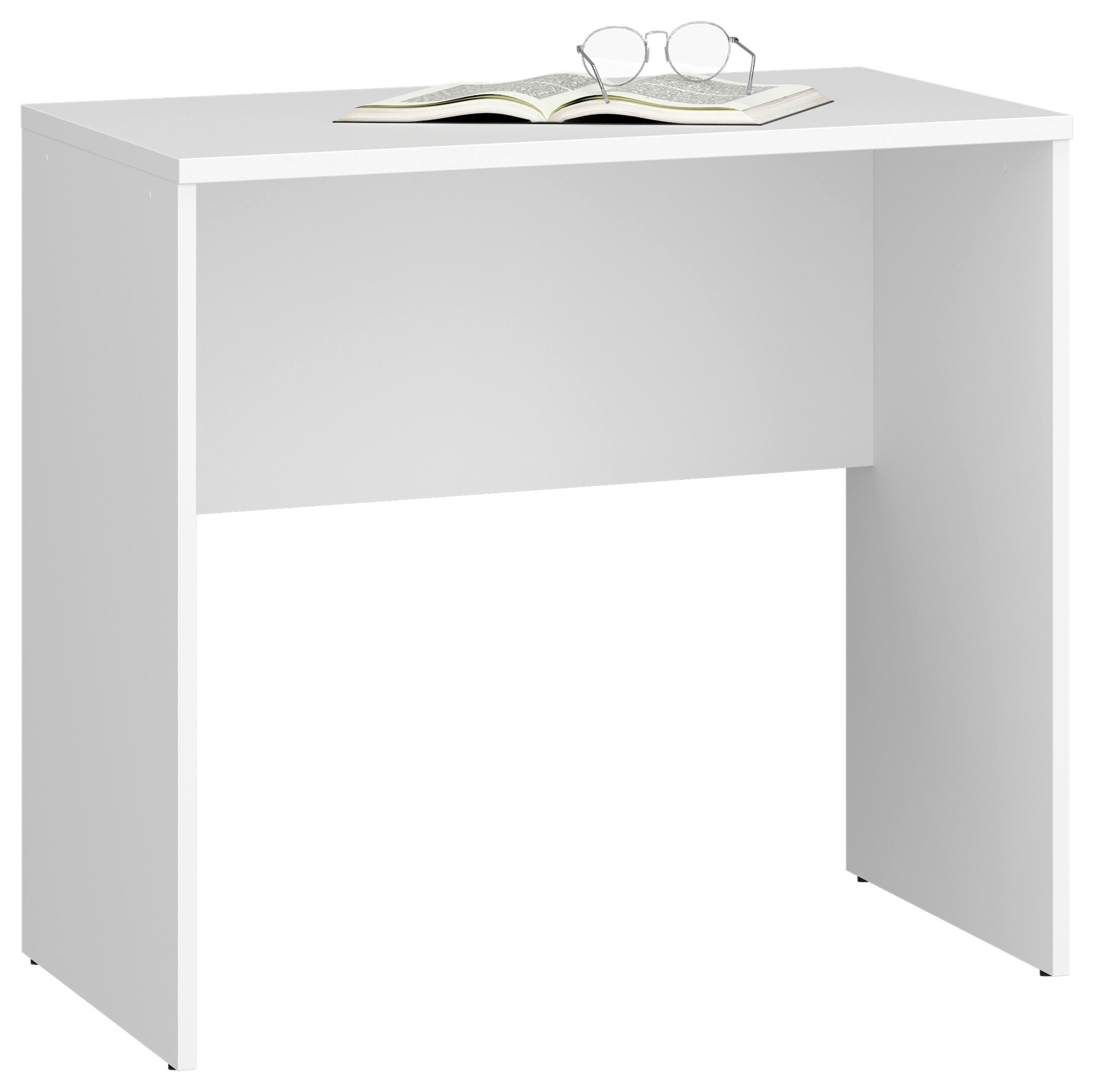 Schreibtisch 4-you New Weiß - Weiß, Trend, Holzwerkstoff (80/78,5/59cm)