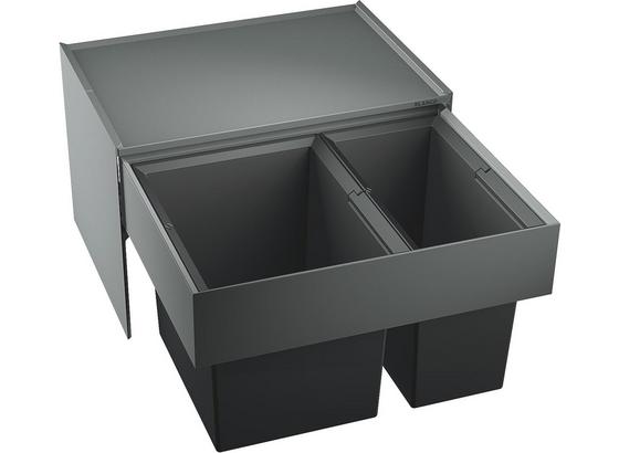 Vestavný Třídič Odpadu Select 60/2 - šedá/antracitová, kov/umělá hmota (56,8/36,1/40cm) Vestavný Třídič Odpadu Select 60/2 - šedá/antracitová, kov/umělá hmota (56,8/36,1/40cm)