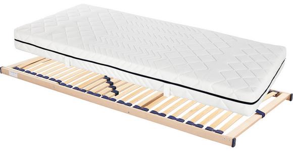Set Taschenfederkernmatratze mit Lattenrost 90x200 cm H2 - (90/200cm) - Primatex