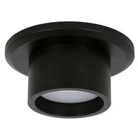 LED-Spot für Deckenventilator Radar Schwarz - Schwarz, Basics, Metall (15/7cm) - P & B