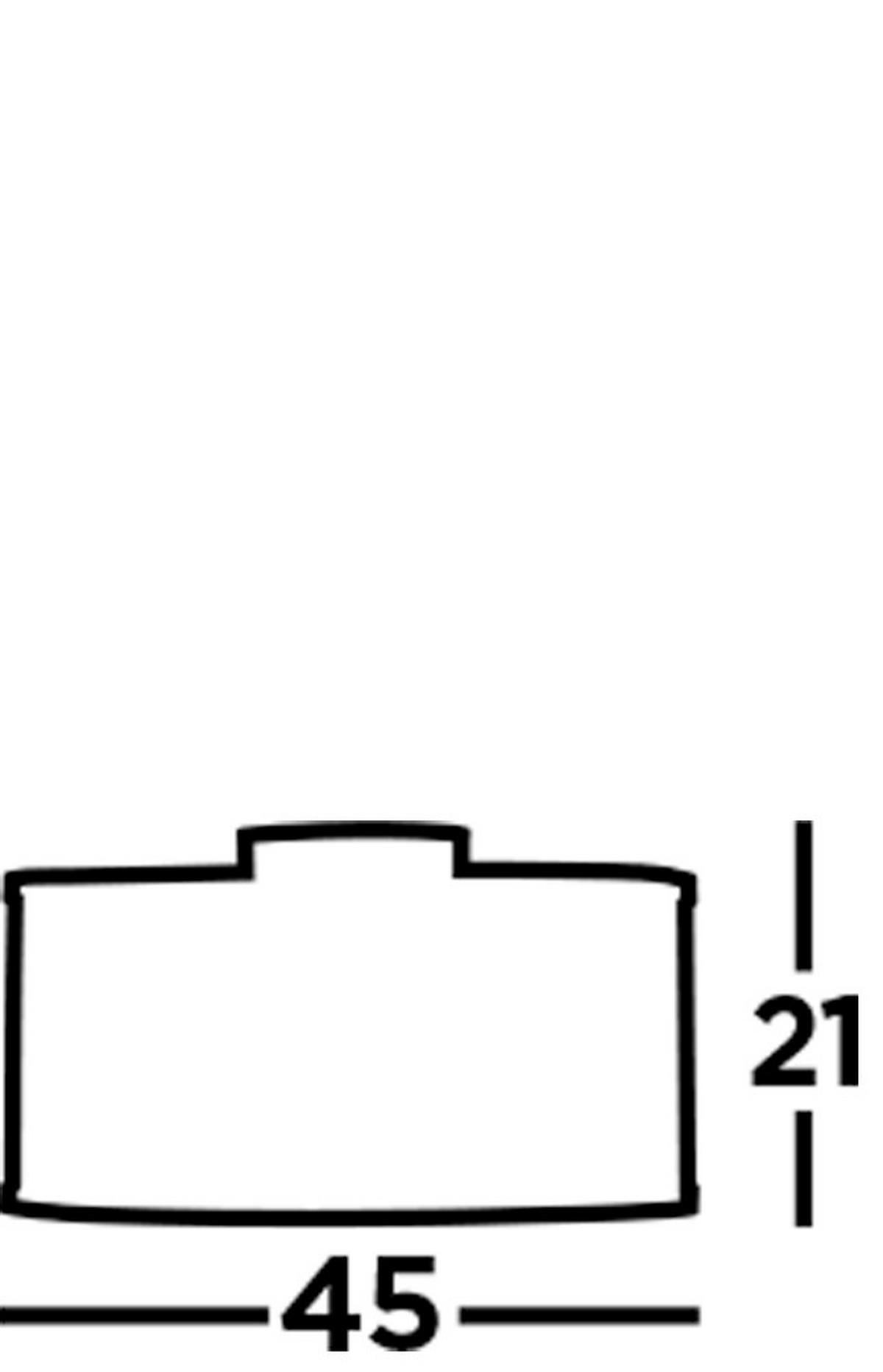 Deckenleuchte 2843-3bk - Schwarz, Design, Metall (45/45/21cm)