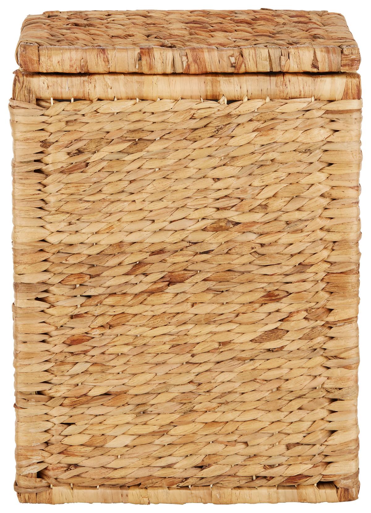 Koš na prádlo Max, 53l - přírodní barvy, Romantický / Rustikální, textil/přírodní materiály (38/52/27cm) - Zandiara