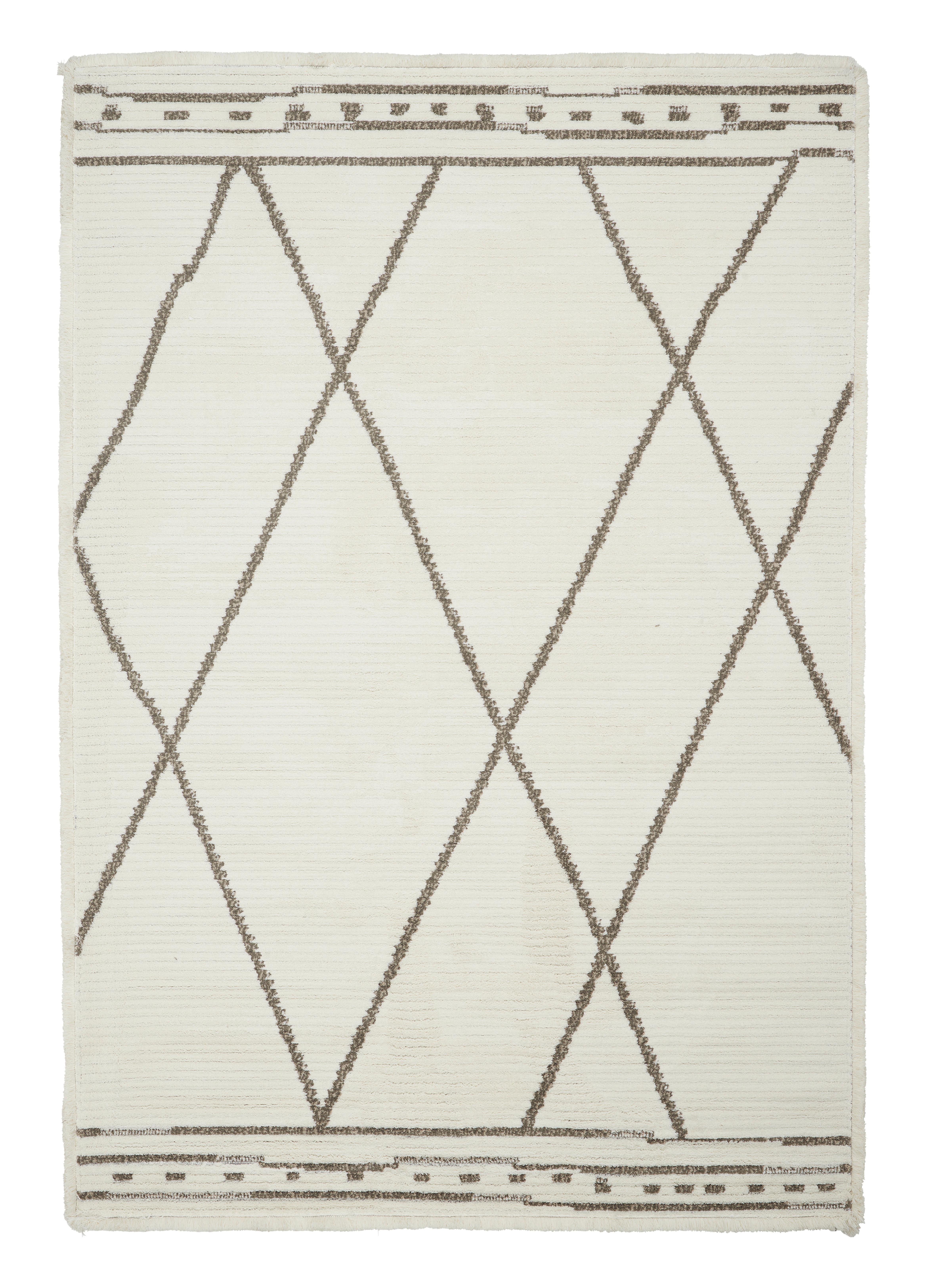 Teppich Verena Bl 160x230 Beige Polyester - Beige/Terracotta, ROMANTIK / LANDHAUS, Textil (160/230cm) - James Wood