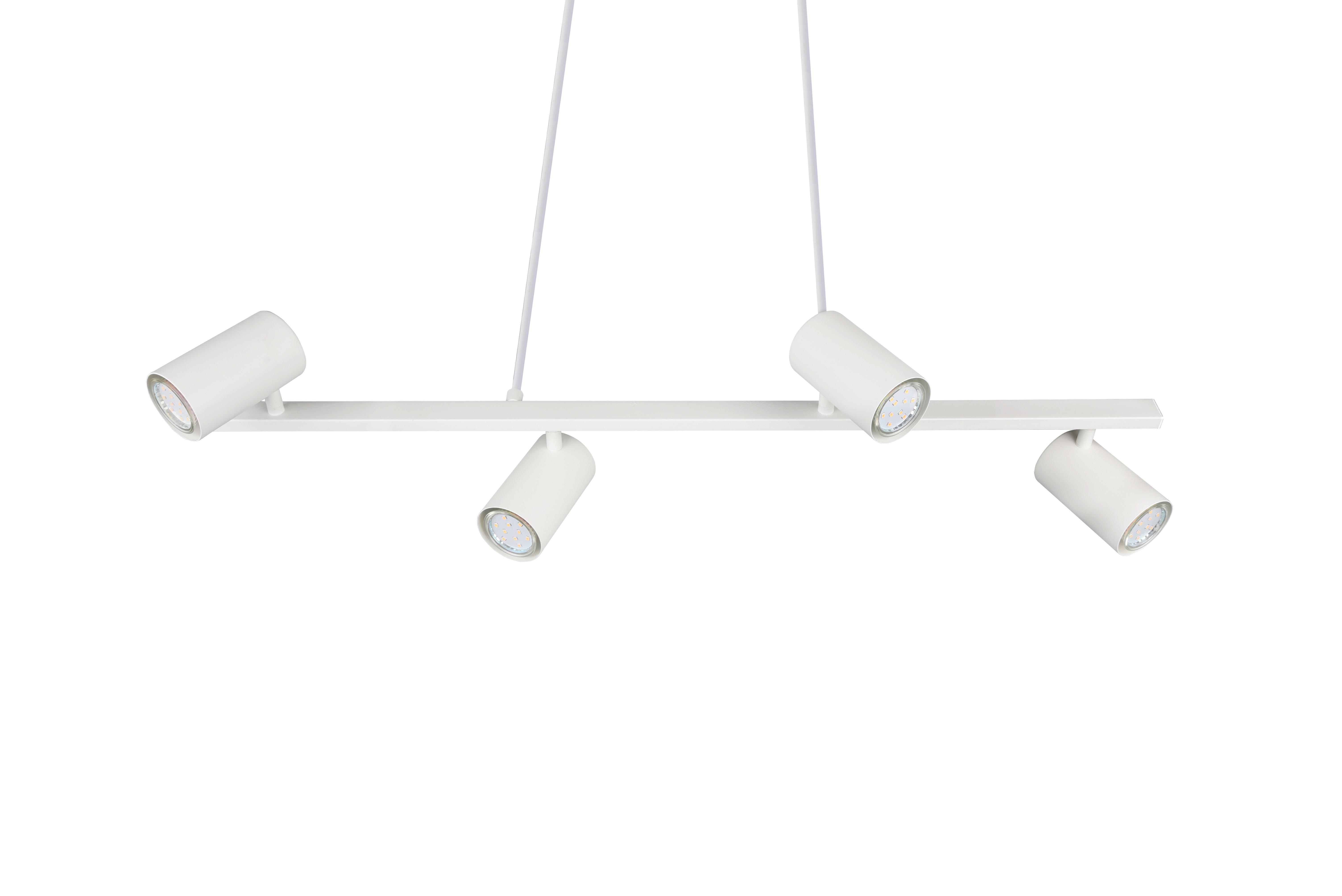 Pendelleuchte 302400431 Marley - Weiß, MODERN, Metall (80/150/18cm) - Trio Leuchten