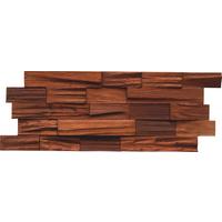 Wandverkleidung Fsc Axw Bangkirai Coffee - Braun, Basics, Holz (50/20/1.8cm)