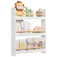 Kinderregal Kid Bookcase Naturfarben/Weiß B: 60 cm - Naturfarben/Weiß, MODERN, Holz/Holzwerkstoff (60/75/12cm) - MID.YOU