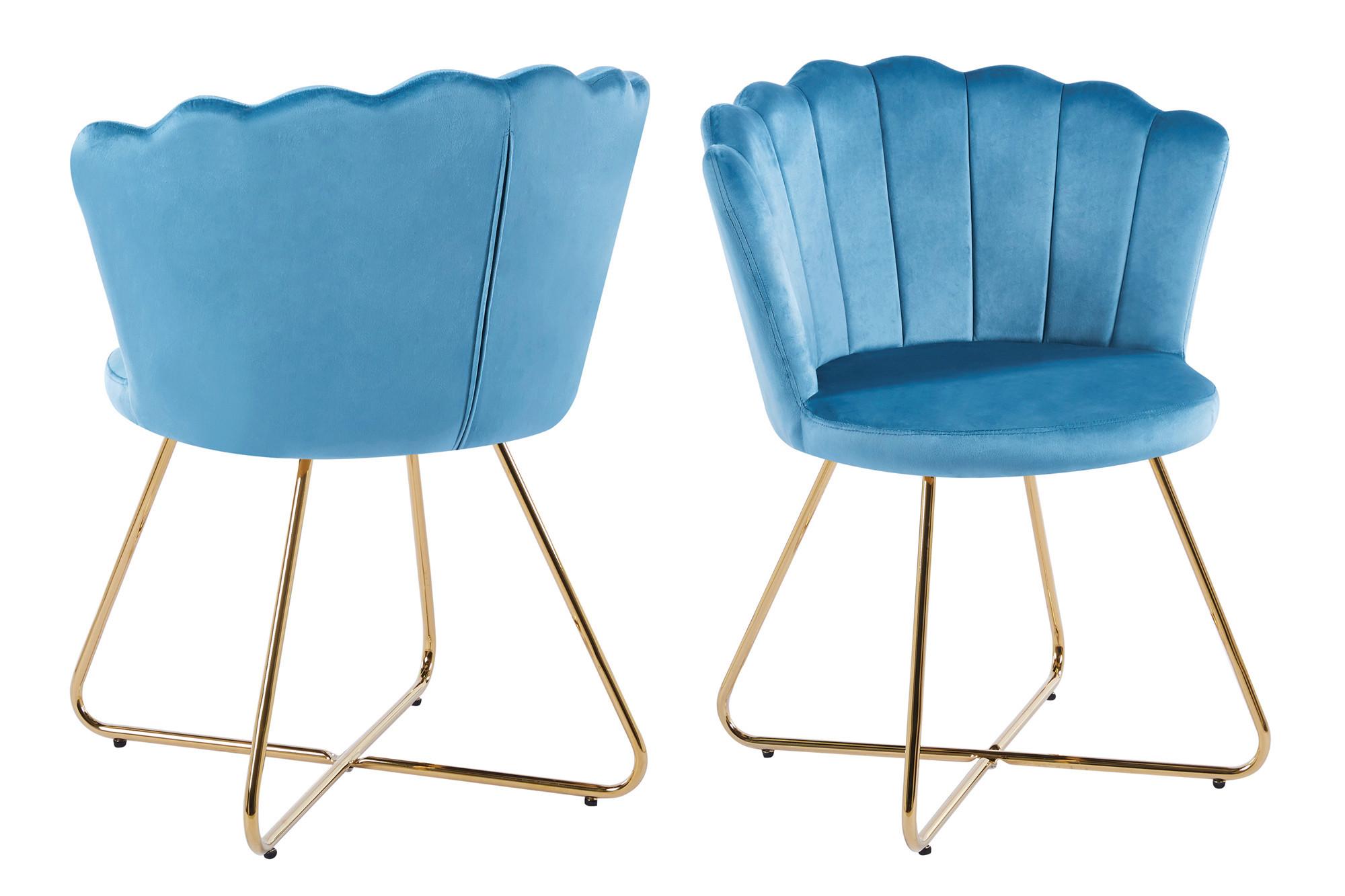 Stuhl-Set Blau B: 69,5 cm