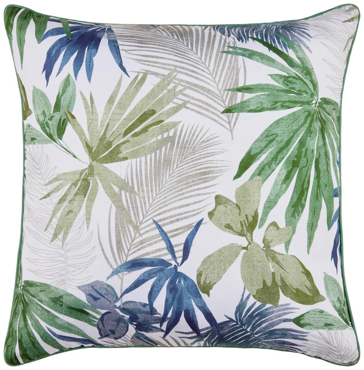 Outdoor-Kissen Lia - Grün, MODERN, Textil (45/45cm) - Luca Bessoni