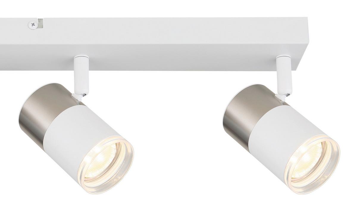 Spotlámpa 57851-4 - fekete/rézszínű, Design, műanyag/fém (56/6/12cm) - Globo