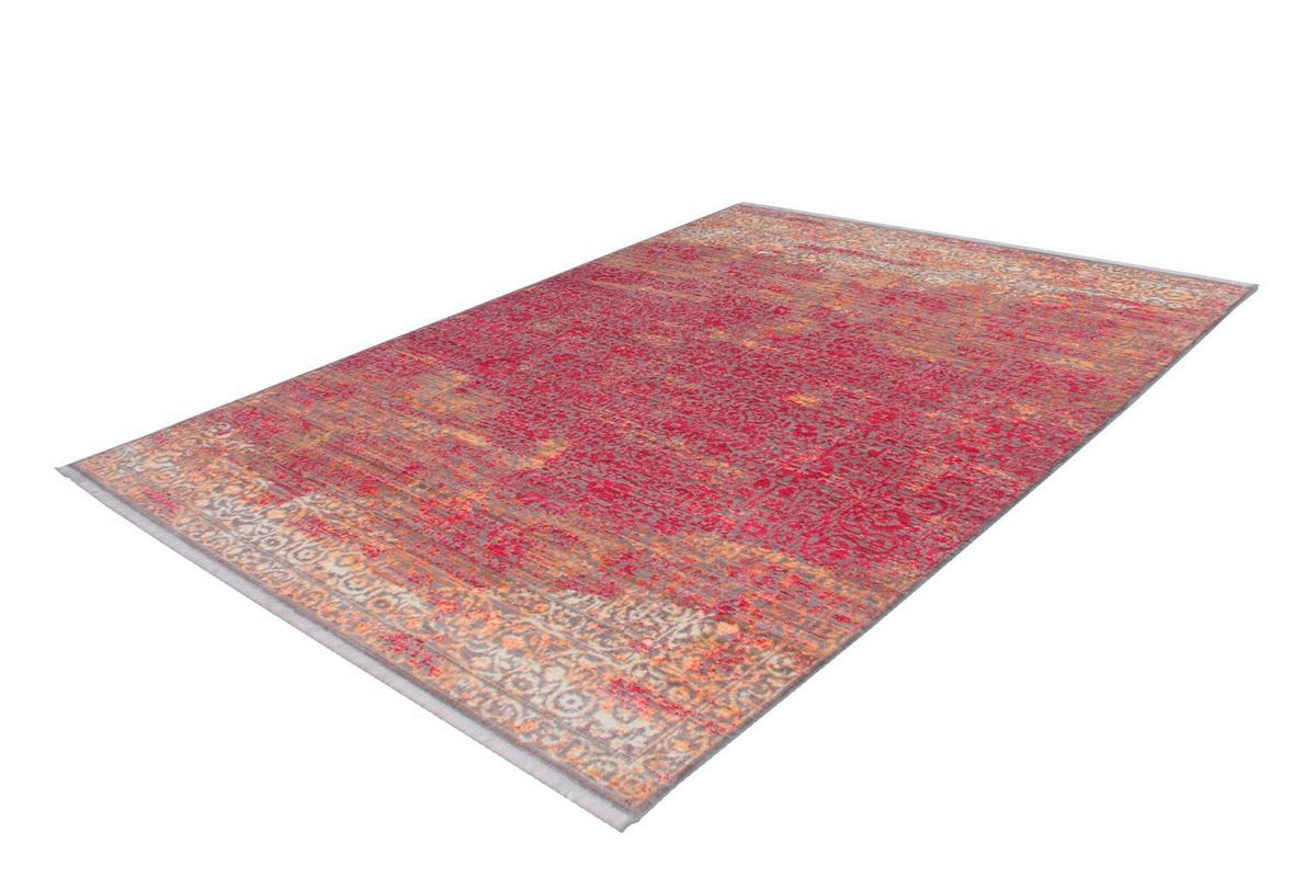 Flachwebteppich, 120x170 cm Antigua 225 Orange/Rot 120x170 - Rot/Orange, Design, Textil (120/170cm) - Novel