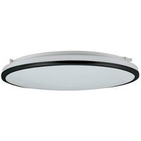 Led-deckenleuchte Ø 33 Cm, Mit Farbtemperaturwechsler - Anthrazit, Basics, Kunststoff/Metall (33/5,7cm)
