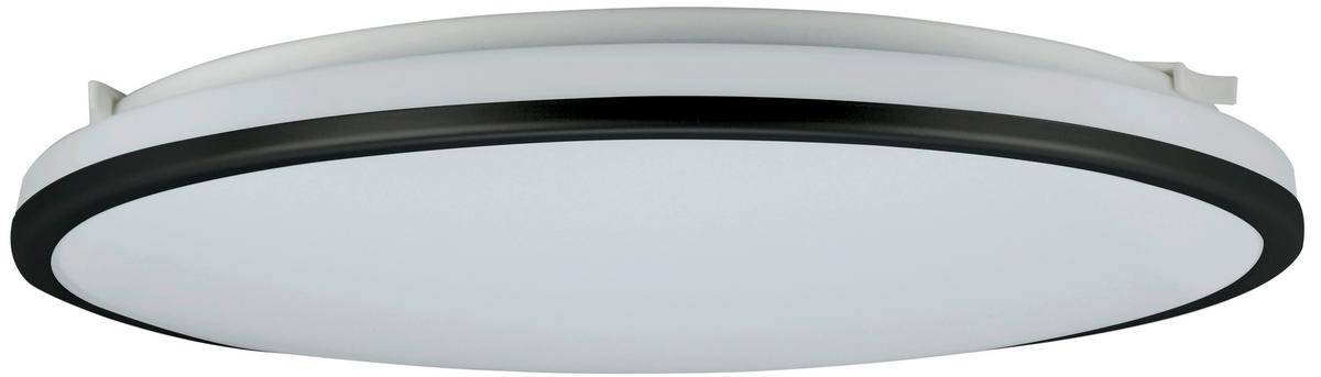 Led-deckenleuchte Ø 33 Cm, Mit Farbtemperaturwechsler - Anthrazit, Basics, Kunststoff/Metall (33/5,7cm)